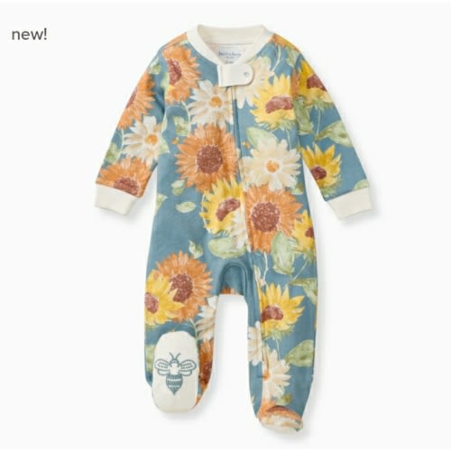 Sunflowers Organic Cotton Sleep & Play – Burt's Bees Baby