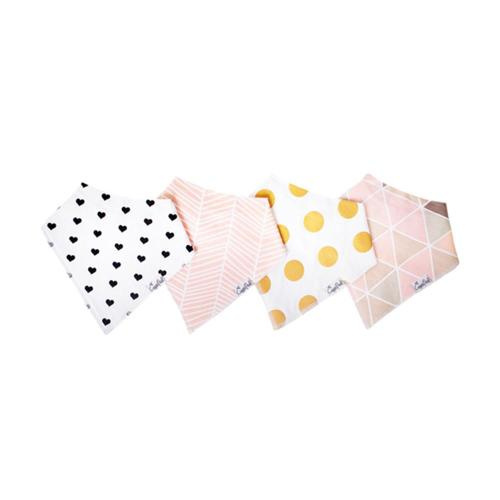Baby Bandana Bibs - Blush