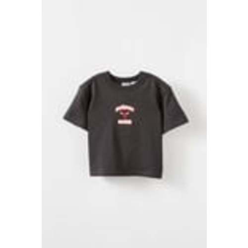 Bobbi Short Sleeve Lcn Tee 6-12 Months