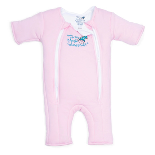 Pink Baby Merlin’s Magic Sleepsuit – Cozy 100% Cotton Baby Sleepwear