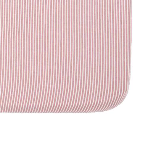 Seersucker Crib Sheet - Anchor Red – Pehr