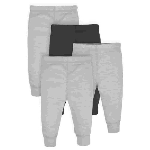Gerber Baby Boys Essential Pants, 4-Pack, (Newborn - 24 Months)
