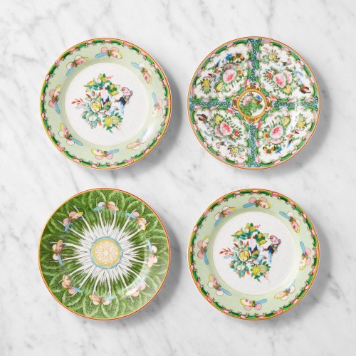 Famille Rose Appetizer Plates