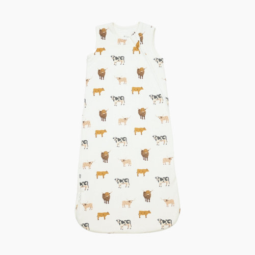 Kyte Baby Printed 1.0 TOG Sleep Bag - Moo, Small