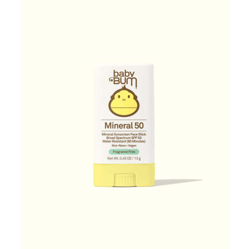 Mineral Sunscreen Face Stick SPF 50, Fragrance Free: Baby Bum | Sun Bum