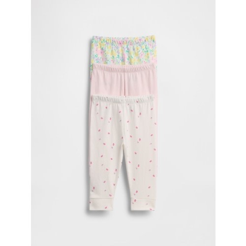 Baby First Favorites Organic Cotton Pull-On Pants (Multi-Pack)