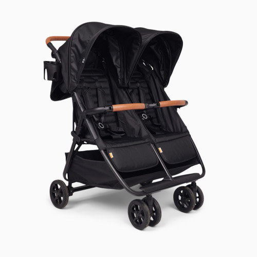 Zoe Twinᵛ² Double Stroller - Black