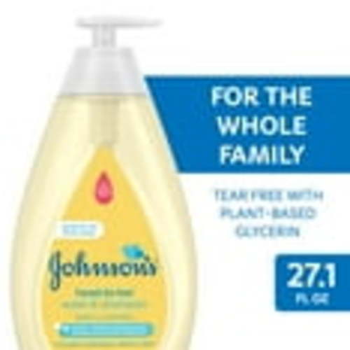 Johnson's Head-To-Toe Tear-Free Baby Bath Body Wash and Shampoo, 27.1 oz