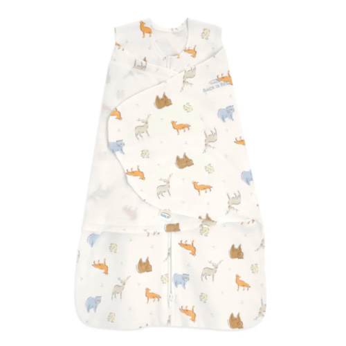 100% Cotton Baby Swaddle Forest Friends | HALO US