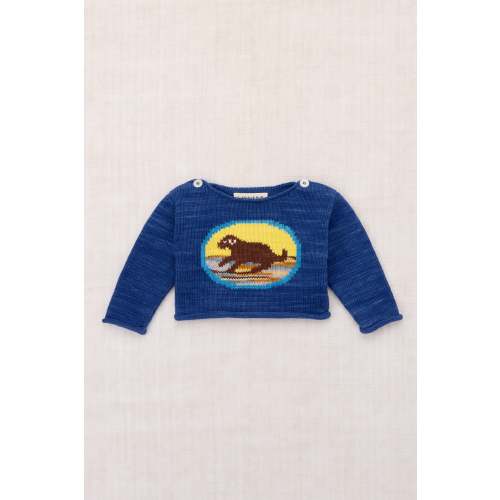 Baby Dog Boatneck Sweater – Misha & Puff
