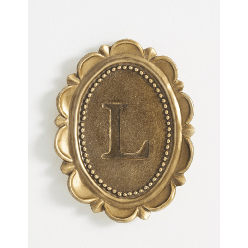 L Monogram Gallery Wall Charm