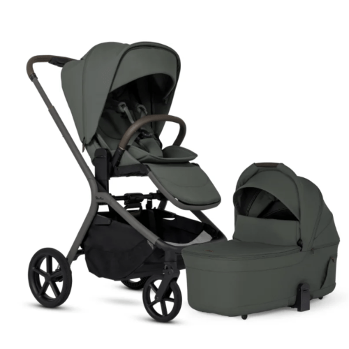Breez Stroller and Bassinet Bundle - Silver Cross USA - Pewter