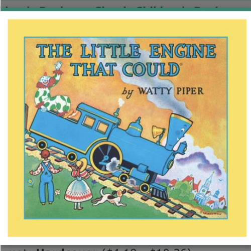 The Little Engine That Could book by Watty Piper