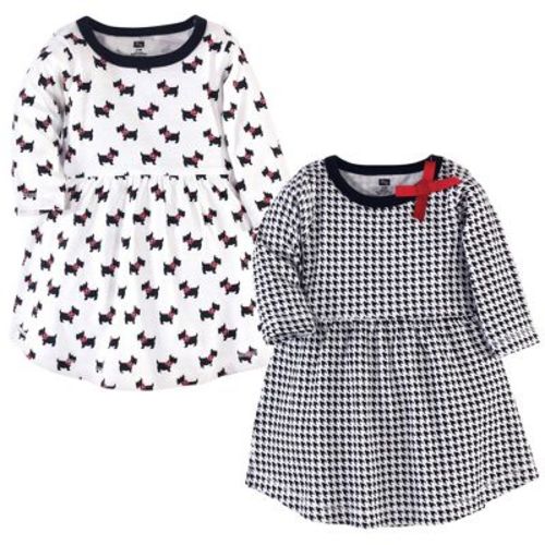 Luvable Friends Hudson Baby Long-Sleeve Dresses 2pk