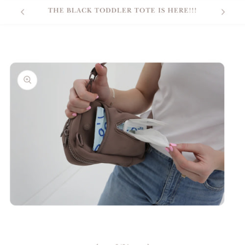 Toddler Tote | The Toddler Diaper Bag – Bellie