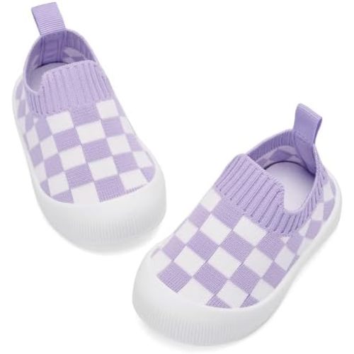 BACSAC Baby Toddler Unisex Infant Shoes Boys Girls Beige Mesh Breathable Non-Slip Soles 6-36 Months
