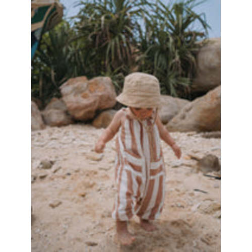 6-12M - Sienna Stripes Artisan Jumpsuit | Organic Zoo