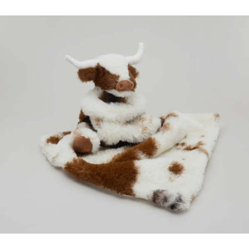Longhorn baby soother lovey