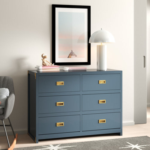 Viv + Rae™ Hubble 6 Drawer Double Dresser & Reviews | Wayfair