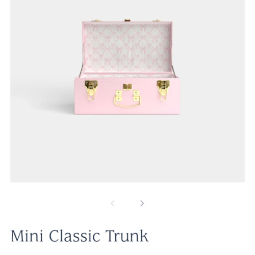 Mini Classic Trunk - Pink | Petite Keep