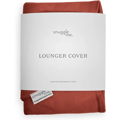 snuggle me Organic Infant Lounger Cover | 100% Organic Cotton | Machine Washable | Gingerbread …
