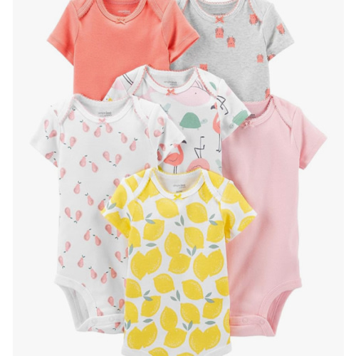 Simple Joys by Carter's Baby Girls' 6-Pack Sleeveless Bodysuit