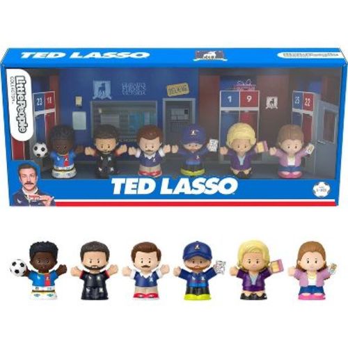 Fisher-Price Little People Collector Ted Lasso; 6-Piece Special Edition Figure Set