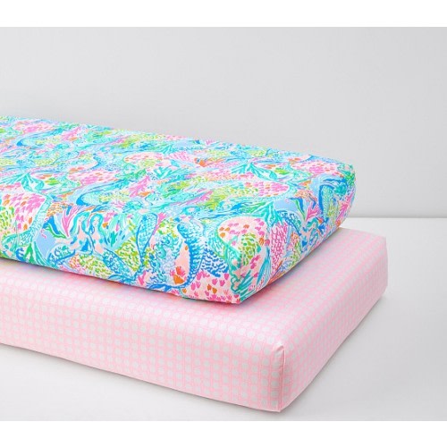 Lilly Pulitzer Organic Crib Sheet Bundle - Set of 2 | Pottery Barn Kids