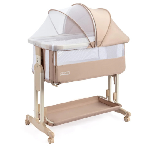 JOYMOR 4 in 1 Baby Bassinet Bedside Sleeper Adjustable Crib for Newbor – Joymor