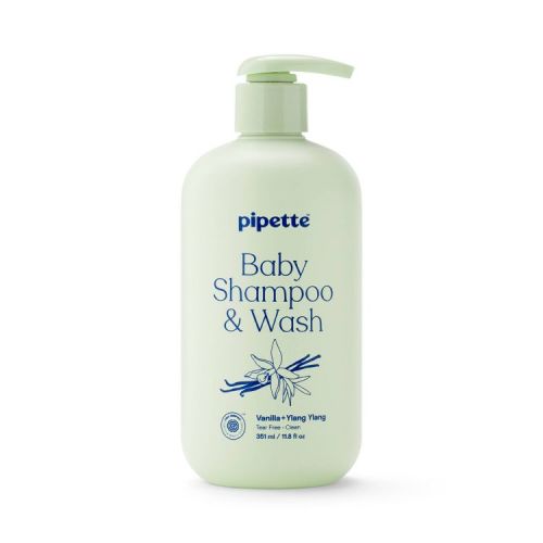 Pipette Baby Shampoo + Wash Vanilla + Ylang Ylang - 11.8 fl oz
