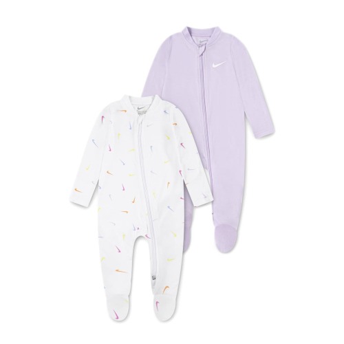 Essential 2-Pack Zip Footies