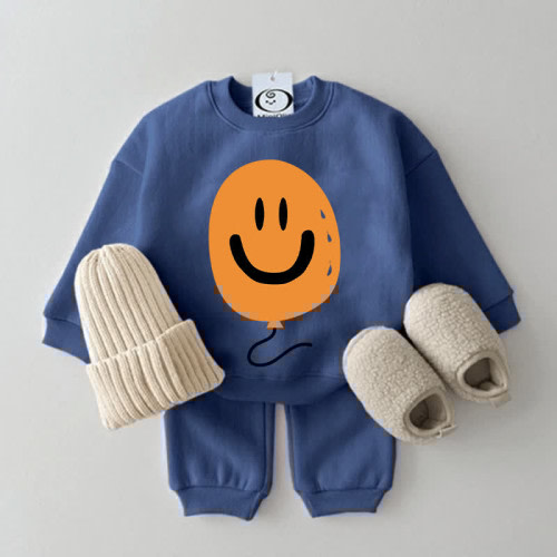 Baby Balloon Smiley 2-Piece Sweatshirt Set