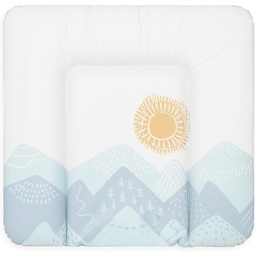 BONKY® Cambiador Bebe - Cambiador suave para bebés - Certificado Öko-Tex - Almohadilla cambiadora lavable para Ninos y Ninas - Impermeable - montañas - 72 x 75 cm : Amazon.es: Bebé