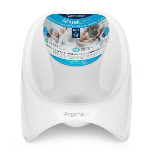 Angelcare Rigid Baby Bath Tub, White, Unisex, Plastic, New