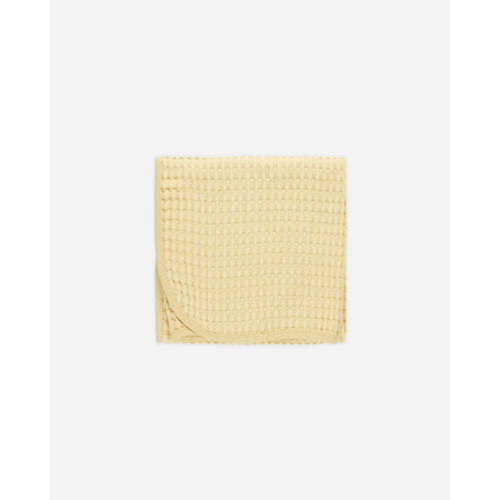 Waffle Baby Blanket || Yellow