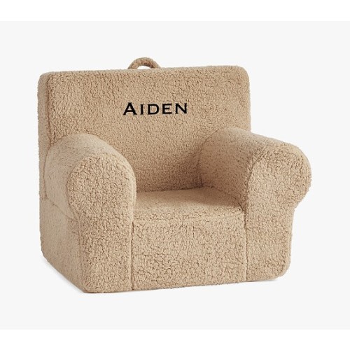 Kids Anywhere Chair®, Cozy Oatmeal Sherpa Slipcover Only | Pottery Barn Kids