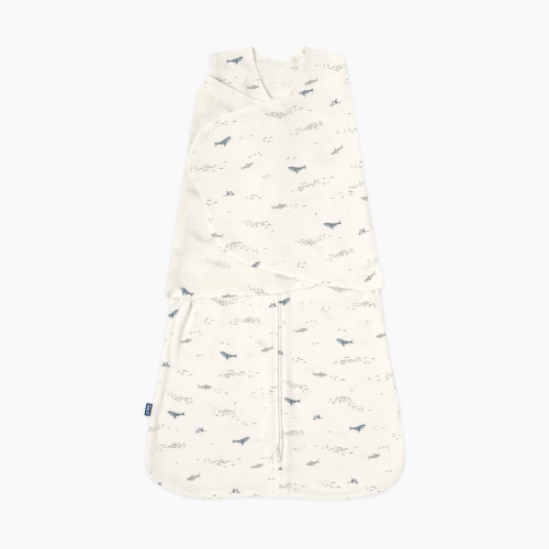 Halo SleepSack Swaddle Cotton - Ocean Life, Newborn