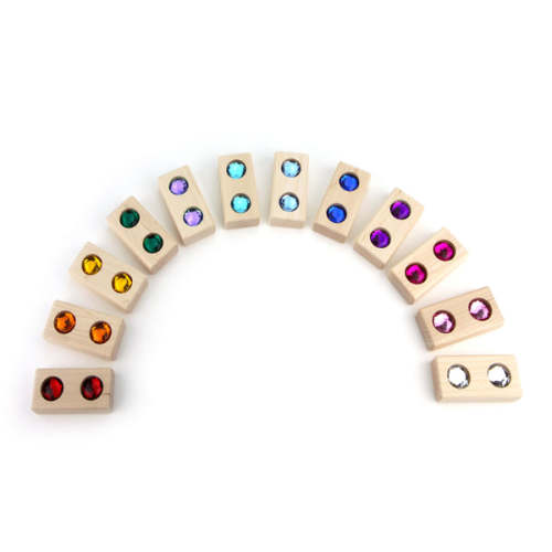 12 pc. Double Gem Blocks