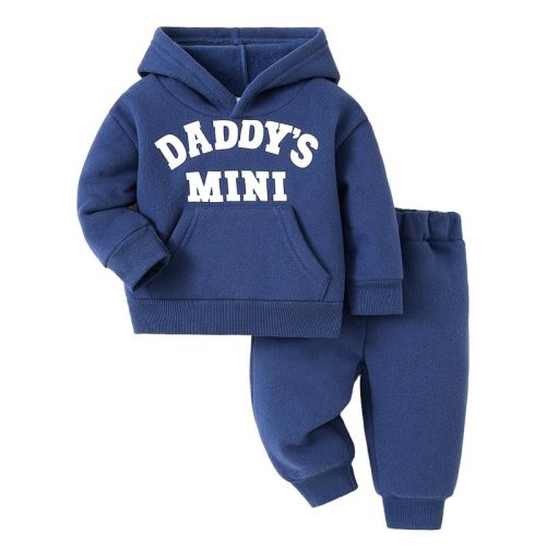 Toddler Baby Boy Fall Clothes Long Sleeve Hoodie Sweatshirts Pants Set Infant Winter Outfits
