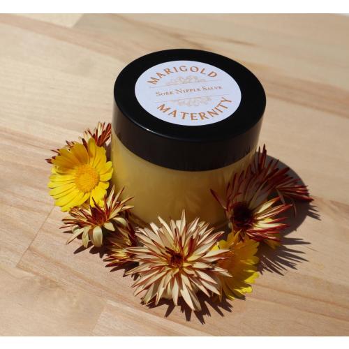 Organic Calendula Nipple Balm, Nipple Cream, Breastfeeding Balm, Nipple Balm for Breastfeeding