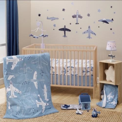 Little Aviator 3-Piece Crib Bedding Set