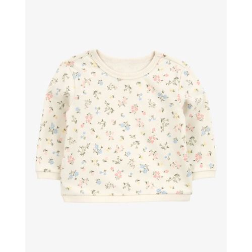 Baby Floral French Terry Pullover - Cream - Carter's | Carter's