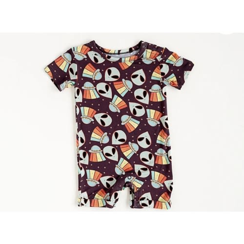 Cosmic in Peace Shortie Romper