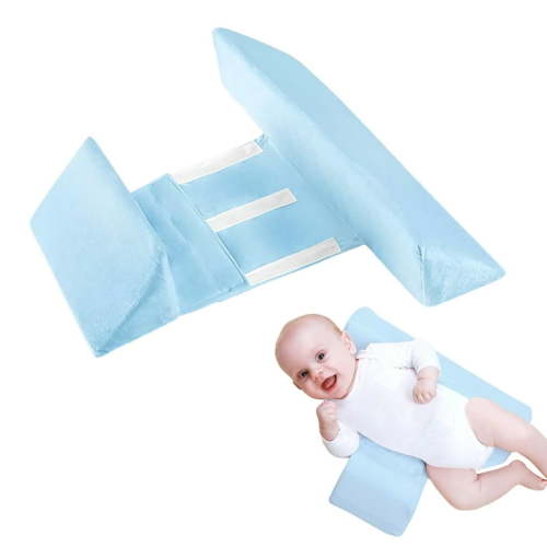 Kids Wedge Pillow, Supportive Wedge Pillow for Comfortable Sleep, Front and Back Support for Kids, Essential for Children's Sleep, Perfect for Travel