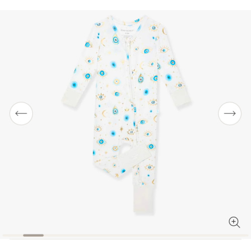 Evil Eye Yellow Baby Convertible Sleeper | Ethereal Fiona