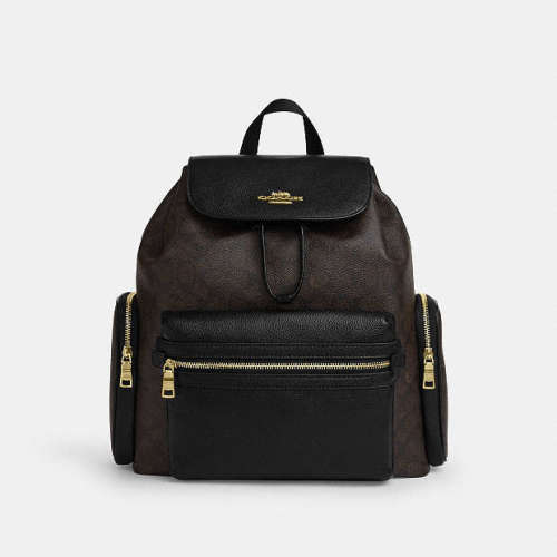 COACH® Outlet | Baby Backpack In Signature Canvas