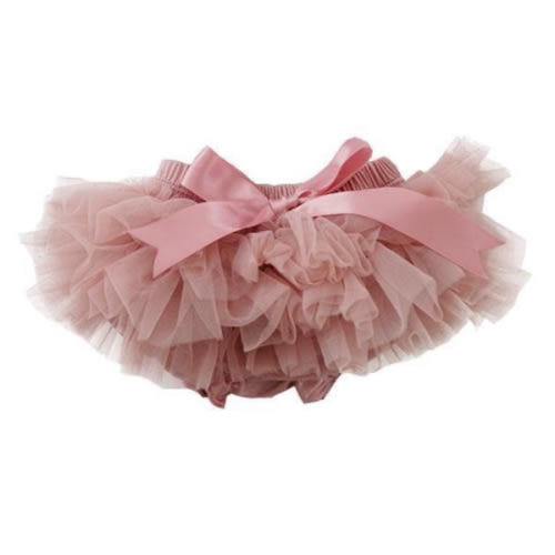 Vintage Pink Ruffle Tutu Bloomer | Mila & Rose | 6-24 months