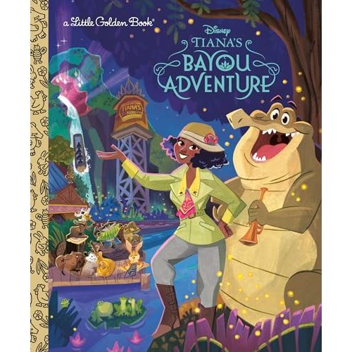 Tiana's Bayou Adventure (Disney Princess) (Little Golden Book)