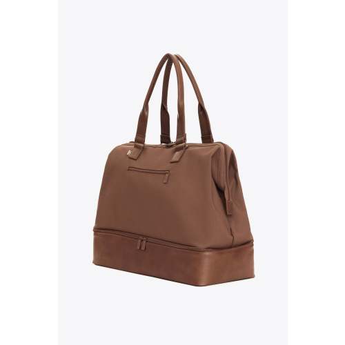 BÉIS 'The Weekender' in Maple - Brown Weekend Bag & Overnight Travel Bag