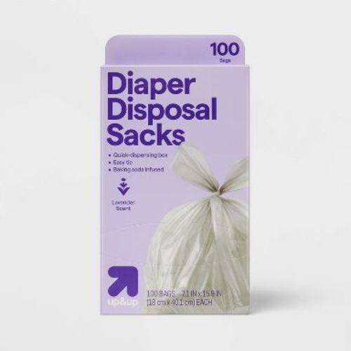 Disposable Diaper Bag Sack (100ct)